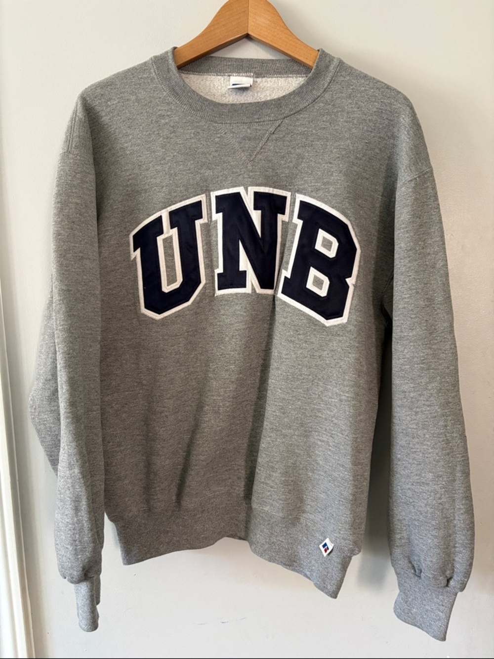 Vintage University of New Brunswick x Russell Athletic Sweatshirt, Unisex